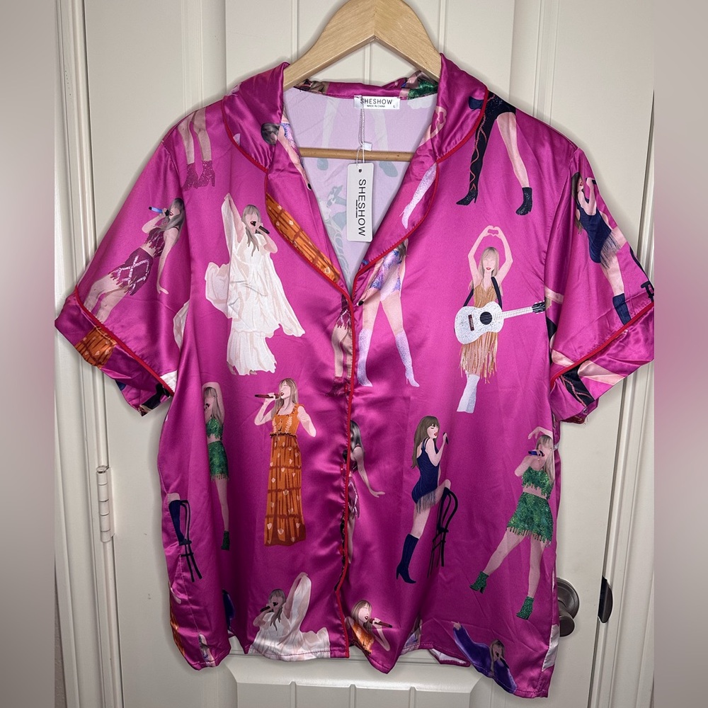 SHESHOW Taylor Swift pajama set